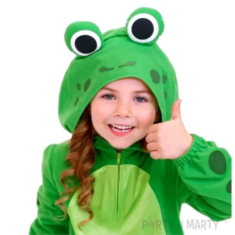 stroj dla dzieci kombinezon zabka amscan rozm 104 116 cm