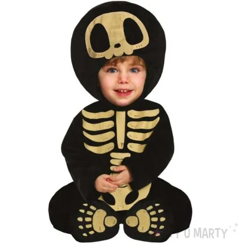 stroj dla dzieci kosciotrup chlopiec czarny guirca 12 18mies