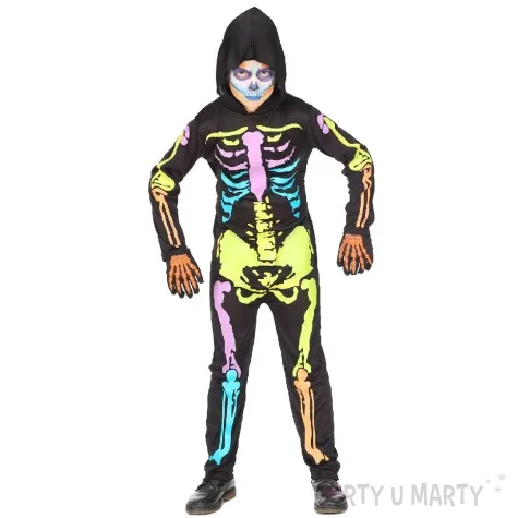 stroj dla dzieci kosciotrup kolorowy widmann 110 122 cm