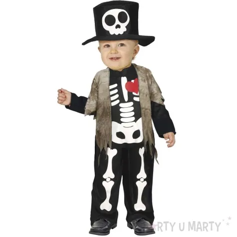 stroj dla dzieci kosciotrup z cylindrem guirca 12 18 miesiecy