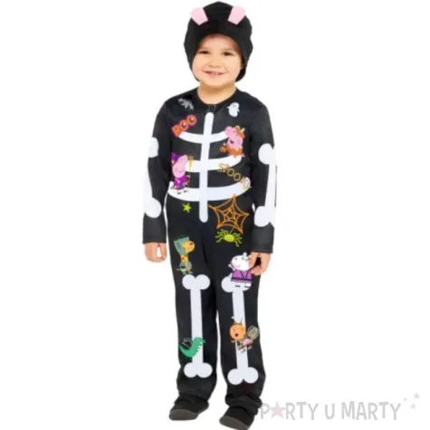 stroj dla dzieci kosciotrup z peppa amscan 104 116 cm