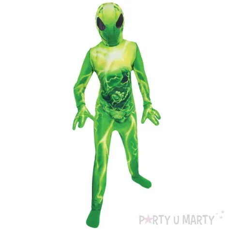 stroj dla dzieci kosmita ufo amscan rozm 4 6 lat