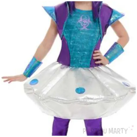 stroj dla dzieci kosmitka smiffys rozm 130 140 cm