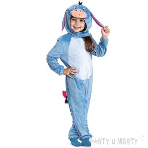 stroj dla dzieci kostium na karnawal kubus puchatek klapouchy rozm 80 92