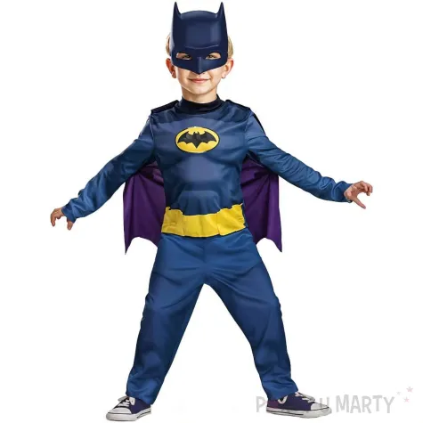 stroj dla dzieci kostium superbohatera na karnawal batman batwheels rozm 120 130