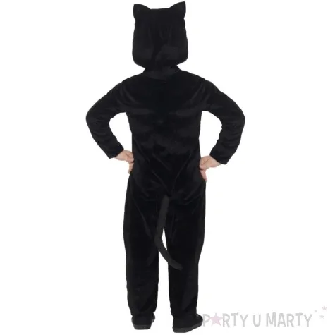 stroj dla dzieci kotek czarny smiffys 104 110 cm