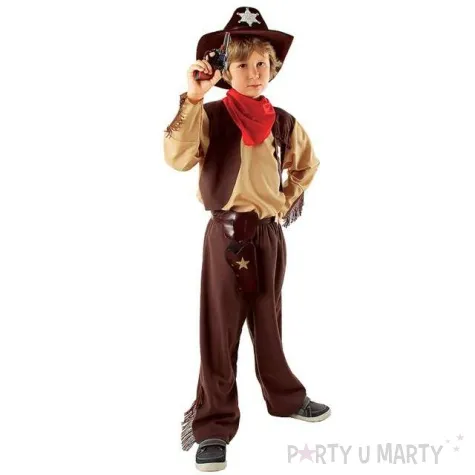 stroj dla dzieci kowboj kraszek rozm 98 104 cm