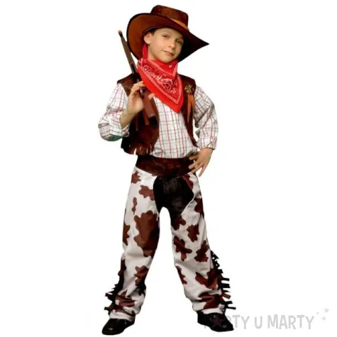 stroj dla dzieci kowboj w kapeluszu arpex 120 130 cm