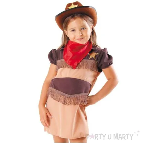 stroj dla dzieci kowbojka kraszek rozm 134 140 cm