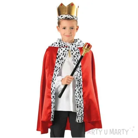 stroj dla dzieci krol czerwony kraszek rozm uniw