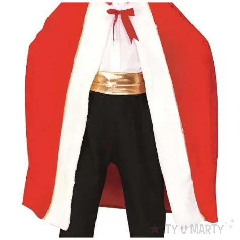 stroj dla dzieci krol peleryna i korona godan 120 130 cm