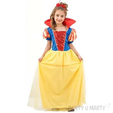 stroj dla dzieci krolewna sniezka godan rozm 120 130