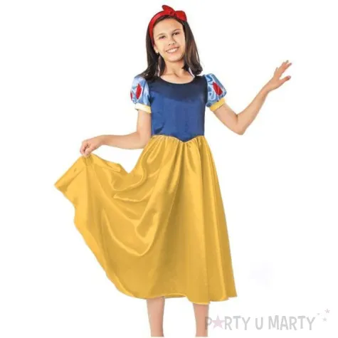 stroj dla dzieci krolewna sniezka kraszek rozm 98 104 cm