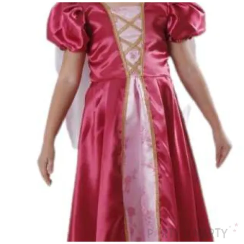 stroj dla dzieci krolowa jadwiga rozowy kraszek 134 140 cm