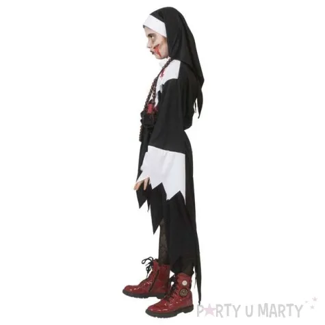 stroj dla dzieci krwawa zakonnica funny fashion rozm 140 cm