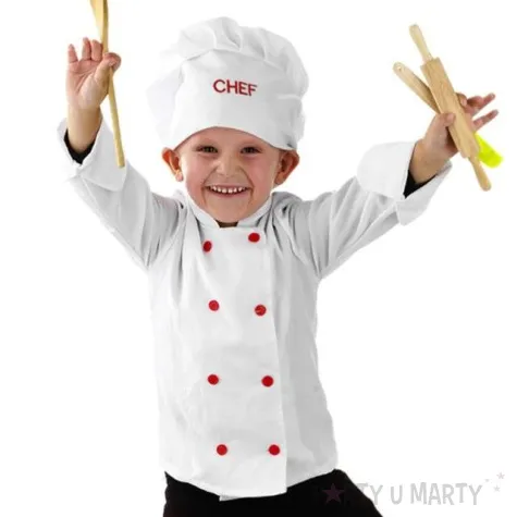 stroj dla dzieci kucharz folat rozm 6 8 lat