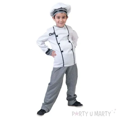 stroj dla dzieci kucharz funny fashion rozm 152 cm