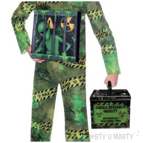 stroj dla dzieci kwarantanna zombie amscan 10 12 lat