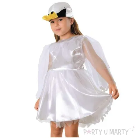 stroj dla dzieci labedz kraszek rozm 134 140 cm