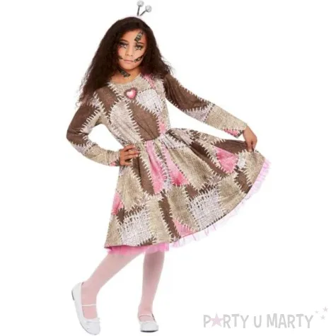 stroj dla dzieci laleczka voodoo bezowy smiffys rozm 116 128