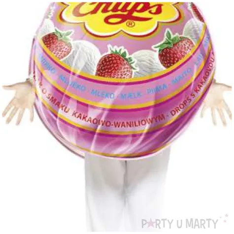 stroj dla dzieci lizak chupa chups fyasa 122 134 cm