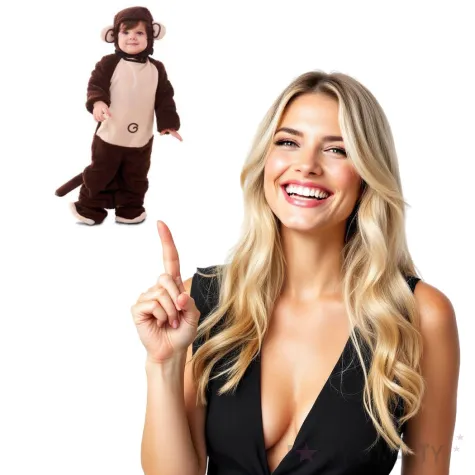 stroj dla dzieci malpka fyasa rozm 12 24 m cy