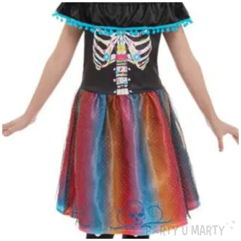 stroj dla dzieci meksykanska krolowa kolorowy smiffys rozm 146 152 cm