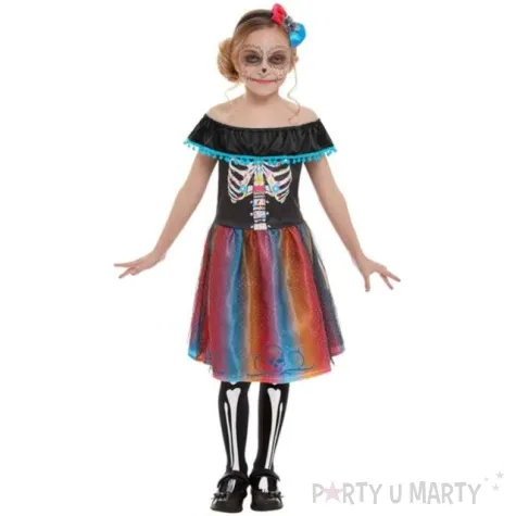 stroj dla dzieci meksykanska krolowa kolorowy smiffys rozm m