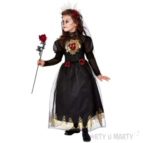 stroj dla dzieci meksykanska panna mloda czarny smiffys rozm s