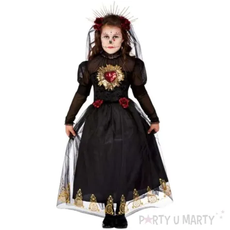 stroj dla dzieci meksykanska panna mloda czarny smiffys rozm s