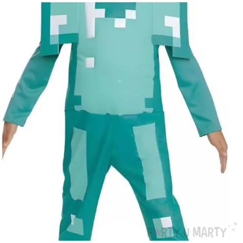 stroj dla dzieci minecraft diamentowy steve disguise rozm 110 120