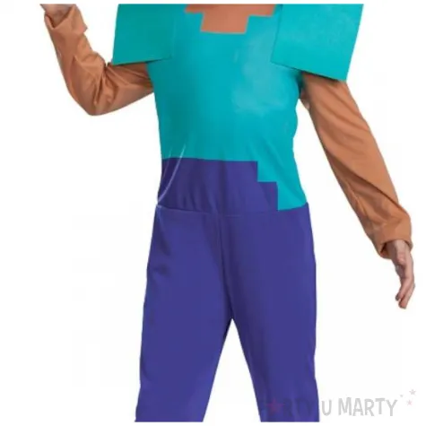 stroj dla dzieci minecraft steve zestaw disguise rozm 104 120