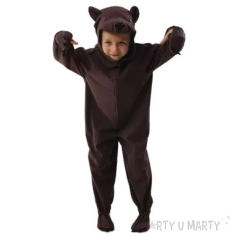 stroj dla dzieci mis brazowy kraszek rozm 110 116 cm