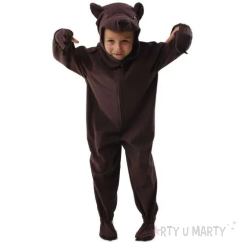 stroj dla dzieci mis brazowy kraszek rozm 134 140 cm