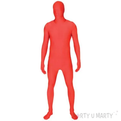 stroj dla dzieci morphsuit kombinezon czerwony amscan rozm 12 14 lat