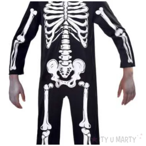 stroj dla dzieci mroczny szkieletor amscan 134 146 cm