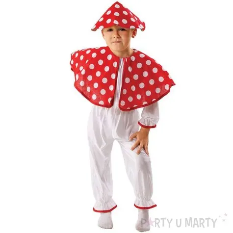 stroj dla dzieci muchomorek kraszek rozm 134 140 cm