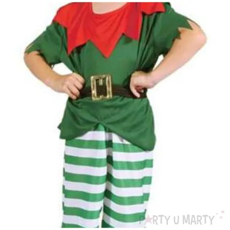 stroj dla dzieci na mikolajki boze narodzenie maly elfik rozm 92 140 cm