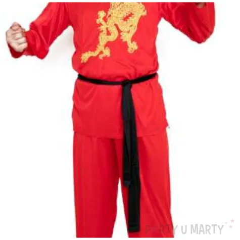 stroj dla dzieci ninja czerwony arpex rozm 120 130 cm