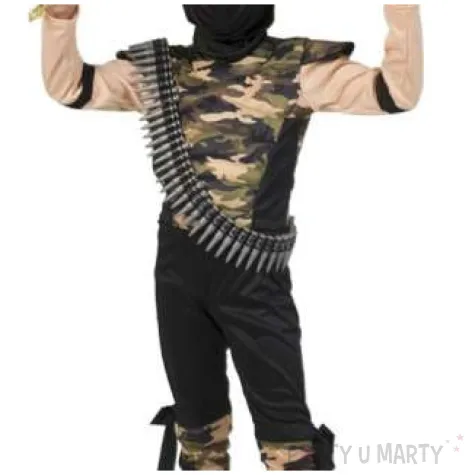 stroj dla dzieci ninja wojownik funny fashion 128 cm