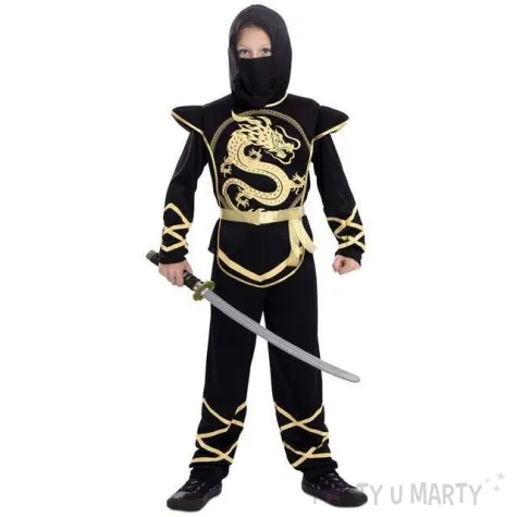 stroj dla dzieci ninja wojownik fyasa rozm 10 12 lat