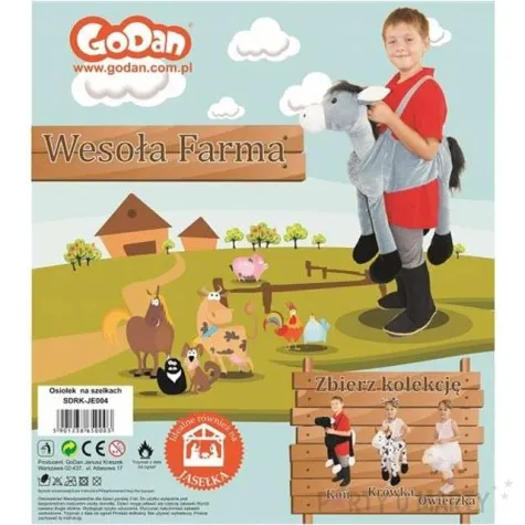 stroj dla dzieci osiolek na szelkach godan rozm uniw