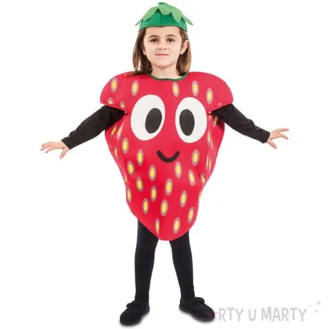 stroj dla dzieci owoc truskawka fyasa 80 86 cm