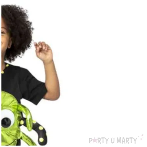 stroj dla dzieci pajak neonowy smiffys 86 98 cm