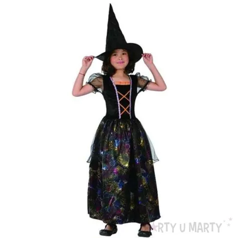 stroj dla dzieci pajecza wiedzma beza 130 140 cm