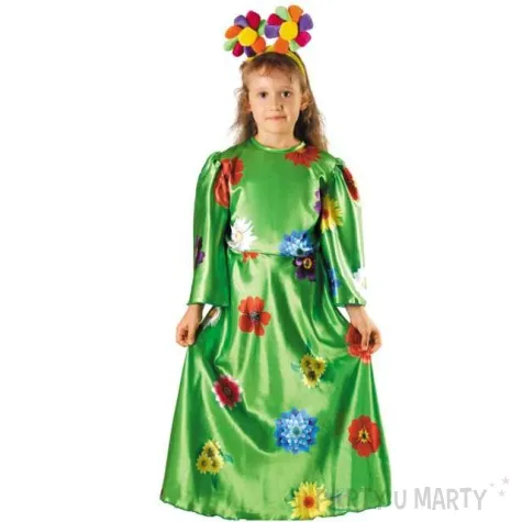 stroj dla dzieci pani wiosna kraszek rozm 122 128 cm