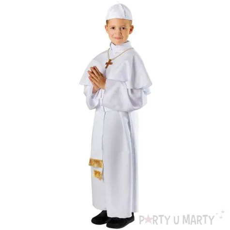 stroj dla dzieci papiez kraszek rozm 6 8 lat