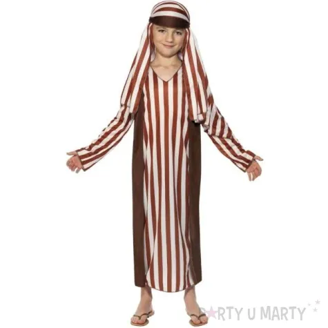 stroj dla dzieci pastuszek w pasy smiffys rozm 130 143