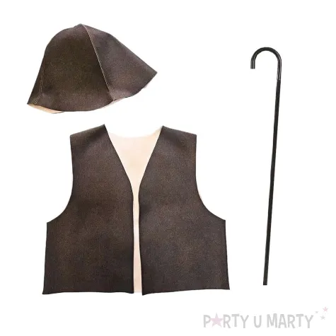 stroj dla dzieci pastuszek z laska partytino 134 140 cm