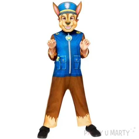 stroj dla dzieci paw patrol chase z maska amscan 3 4 lat